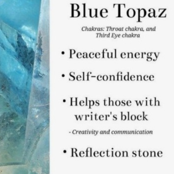 Blue Topaz Gemstone 925 Sterling Silver Drop Dangle Handmade Earrings - Picture 2 of 2